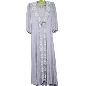 Free People Fable Embroidery Dress